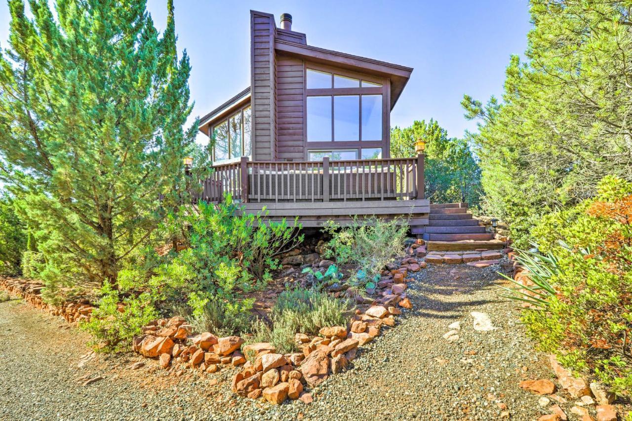 Bright Sedona Home With Deck And Mountain Views! Bagian luar foto