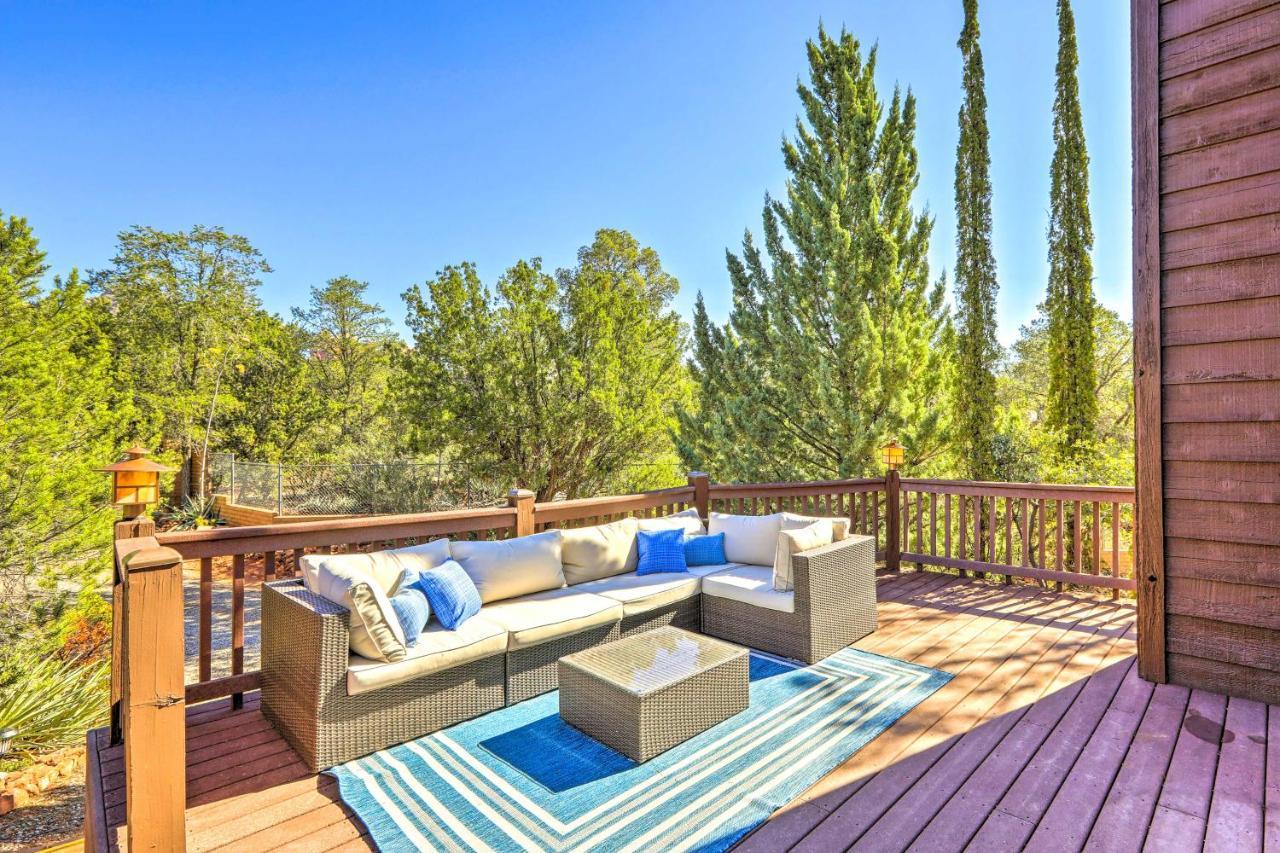 Bright Sedona Home With Deck And Mountain Views! Bagian luar foto