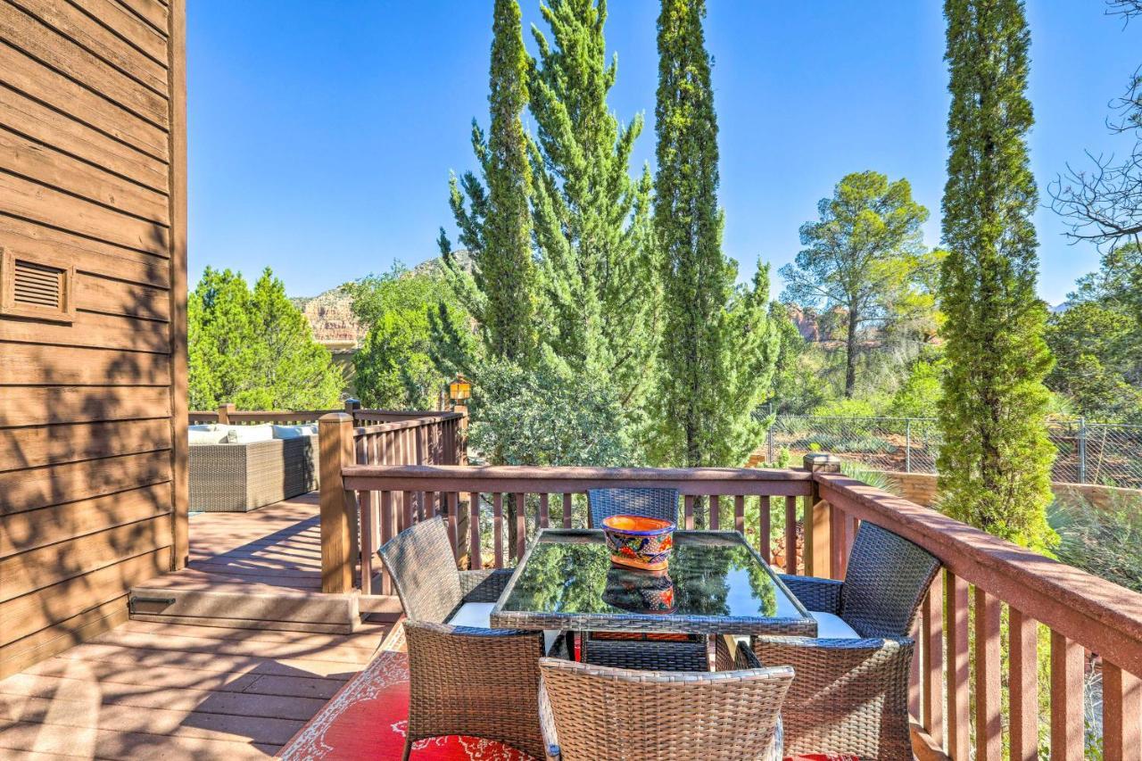 Bright Sedona Home With Deck And Mountain Views! Bagian luar foto